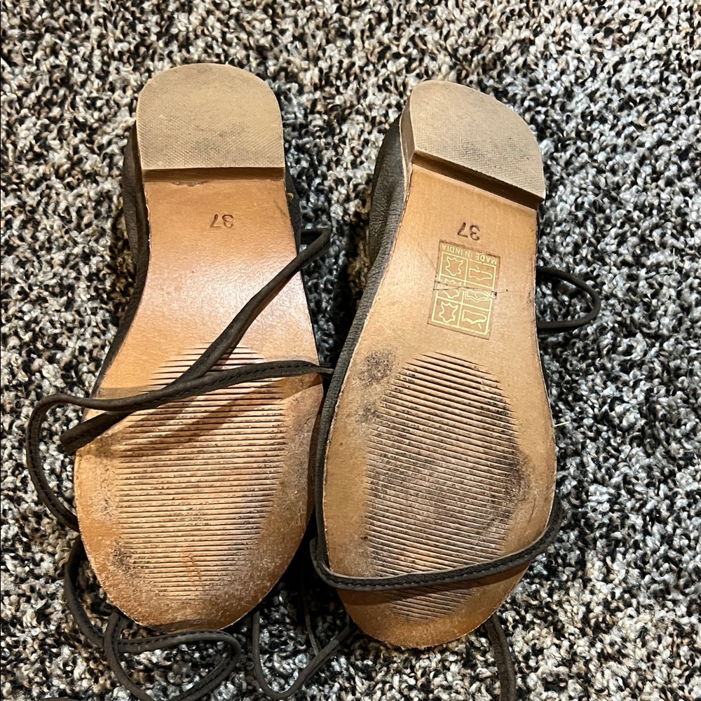 Free People Black Ballet Flats - Picture 4 of 4